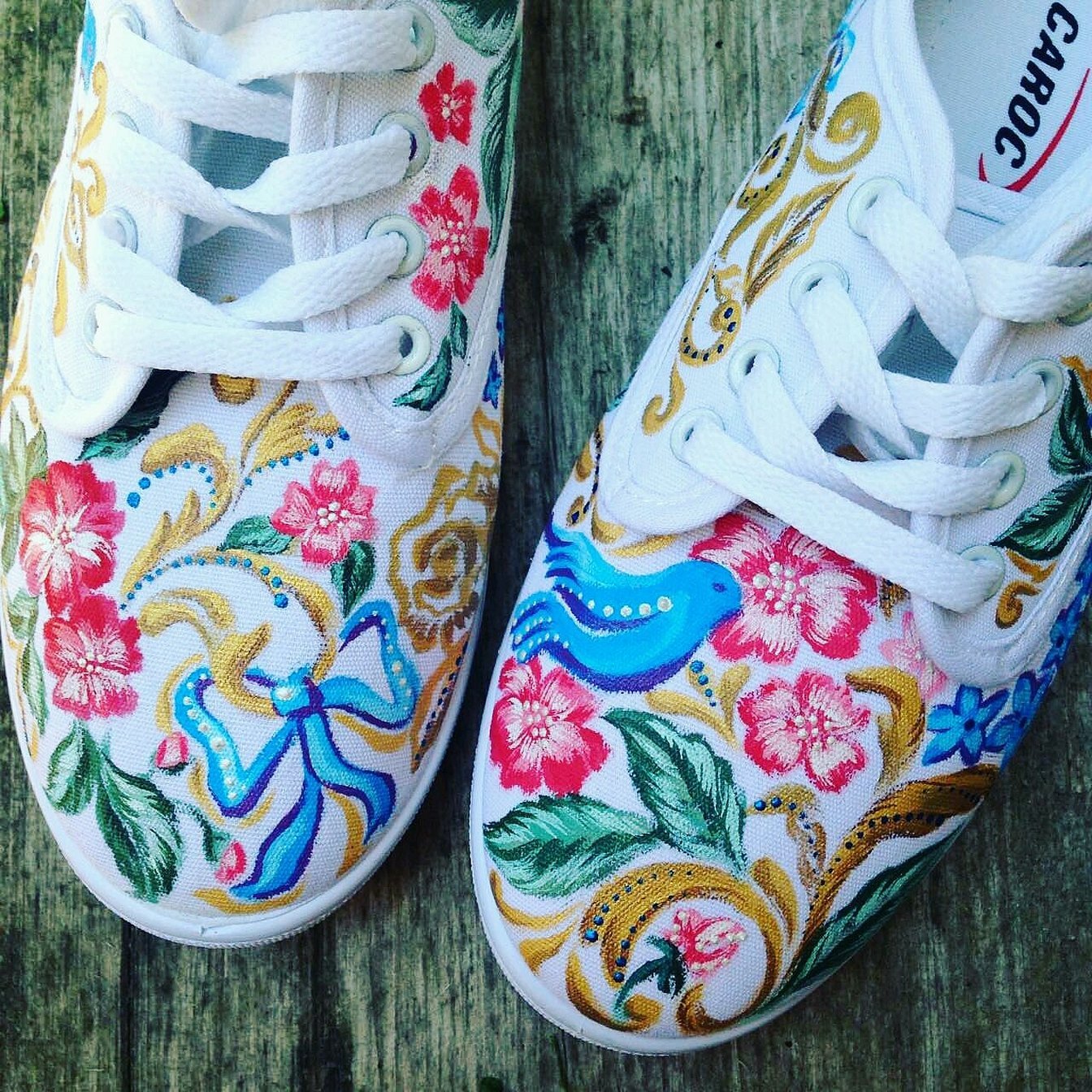 Sneakers-dekor