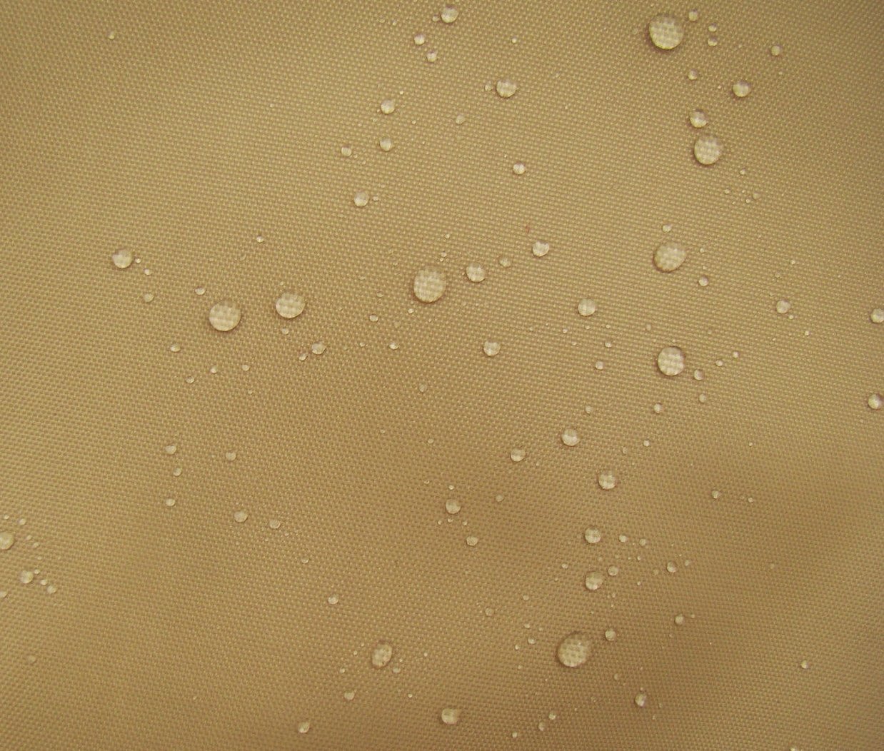 Beige regnfrakkstoff