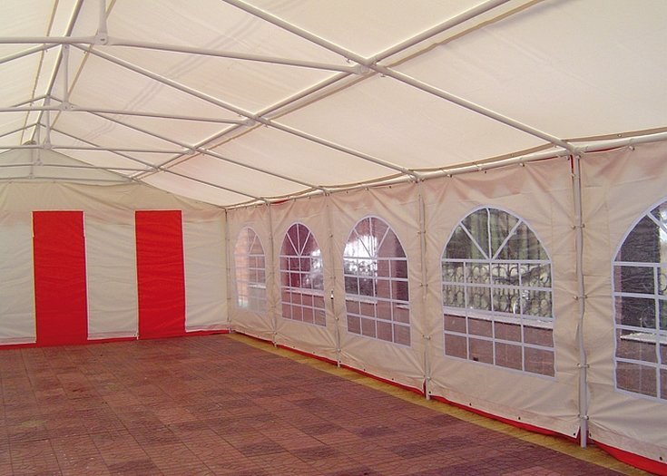Prefabrikert PVC-paviljong