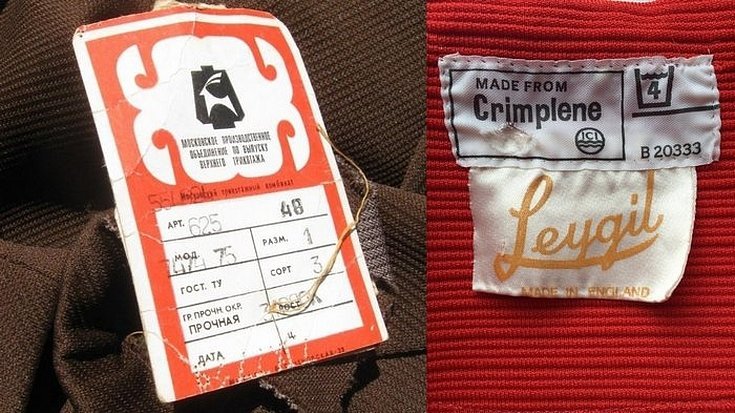 Vintagekjole med merkelapp