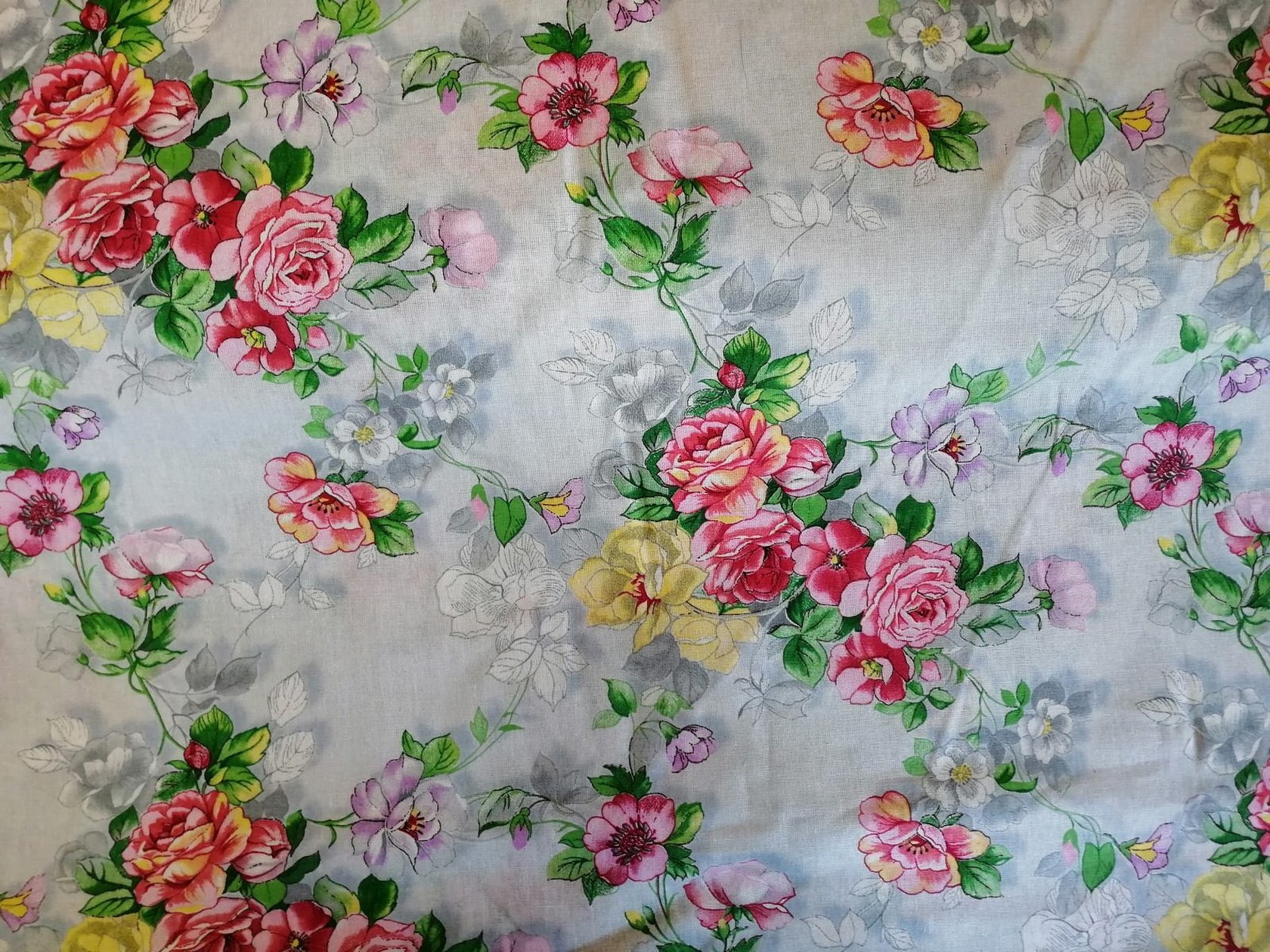 Trykt chintz