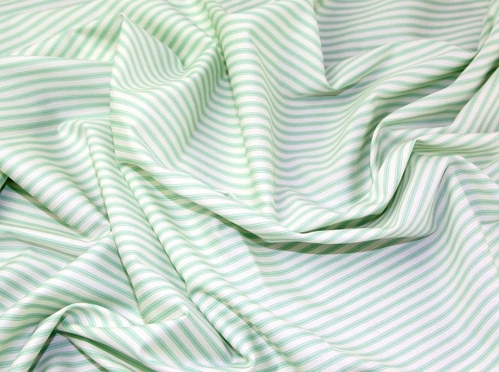 Stripete poplin