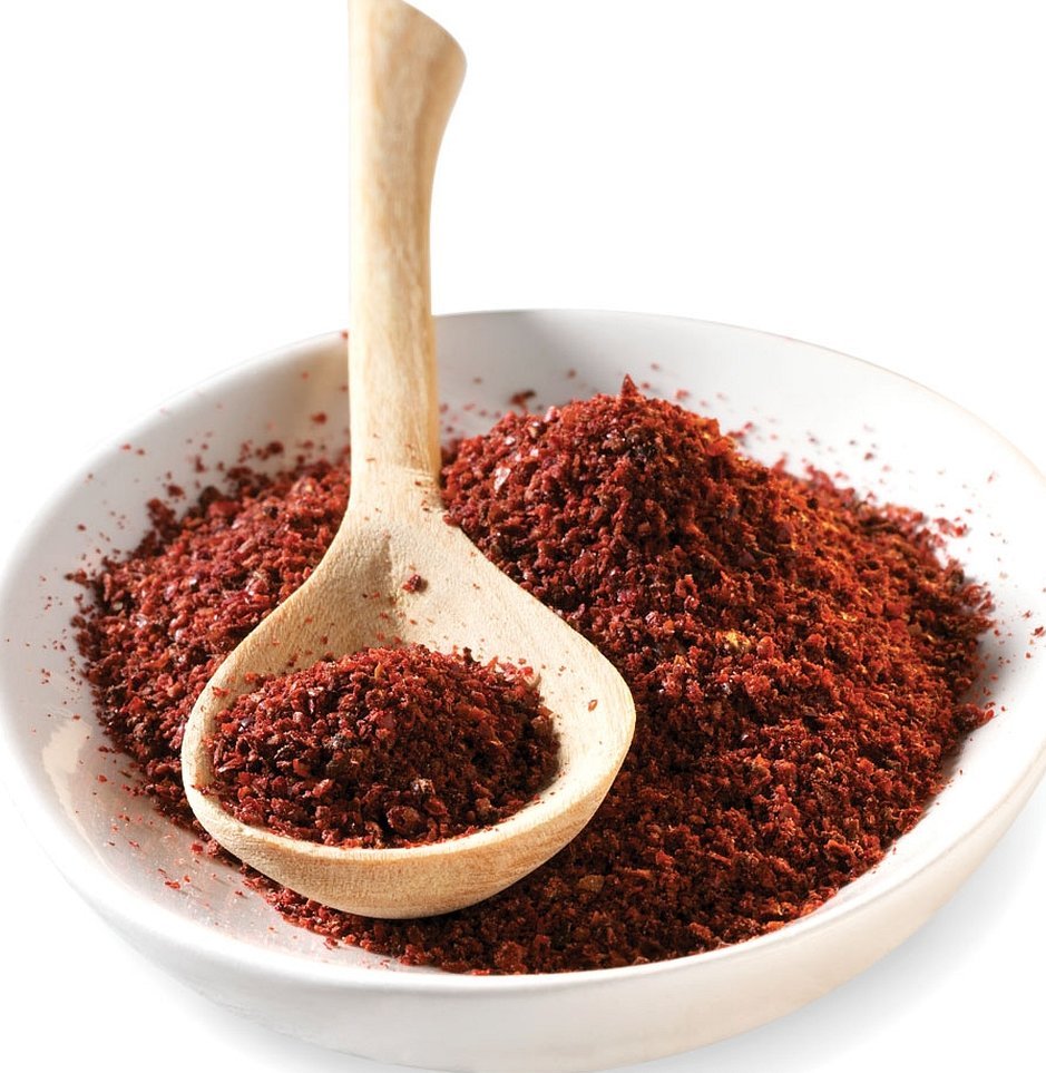 Sumac-krydder for farging av ull