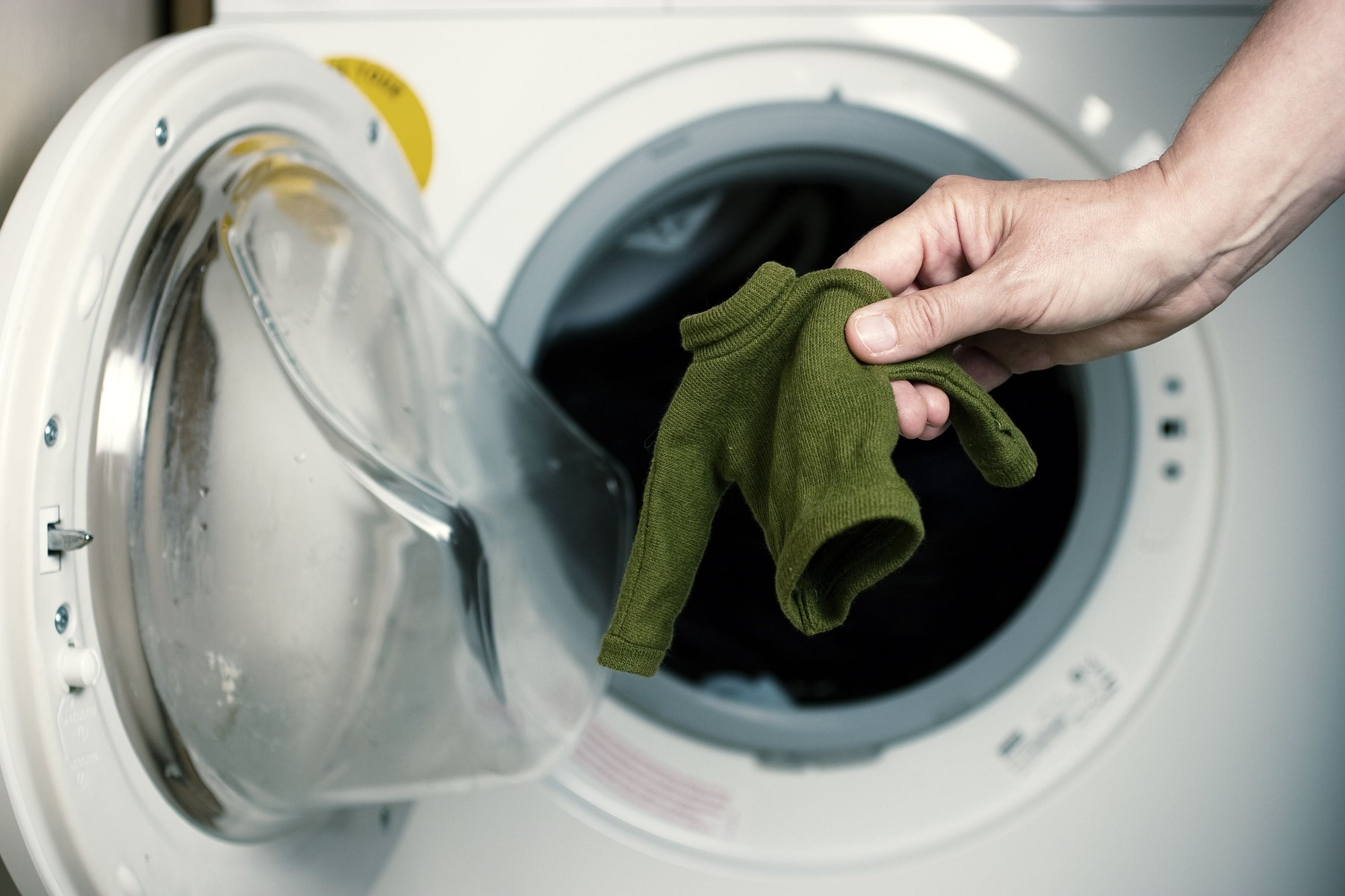 Bomullsplagg etter krymping