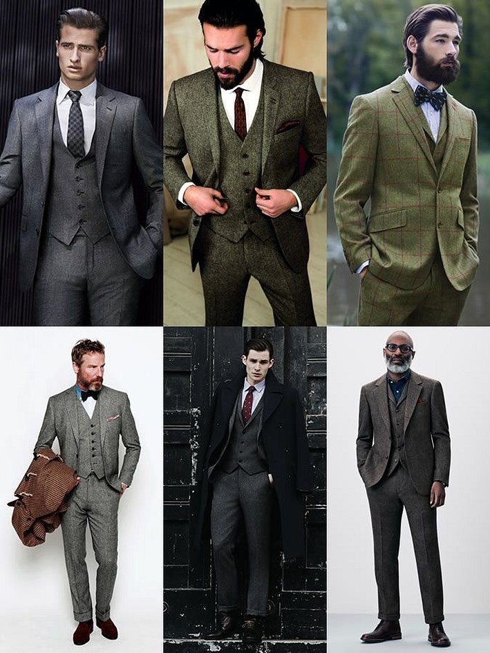 Menn i tweeddresser