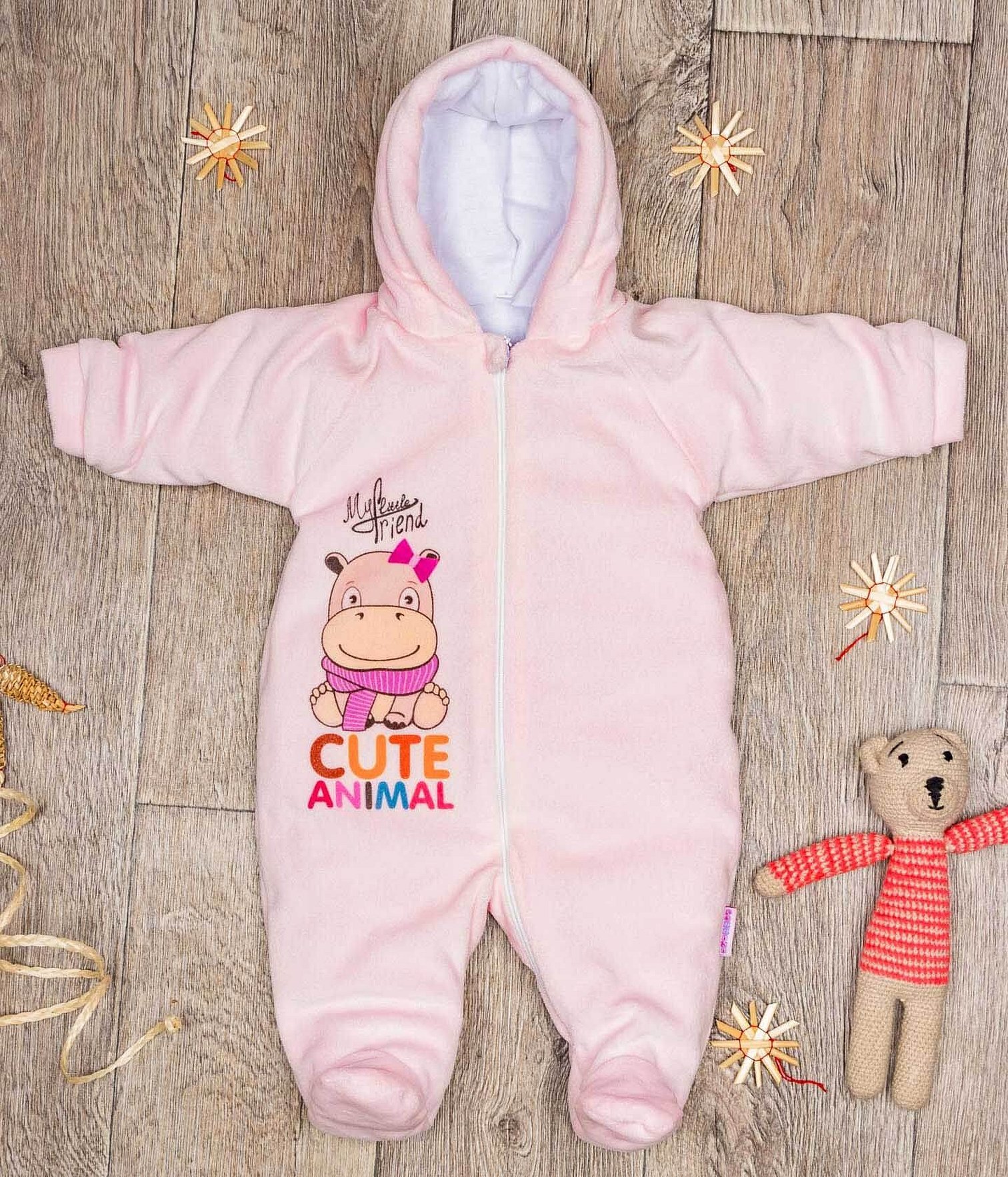 Jumpsuit med polstring i polyester