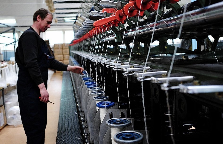 Industriell produksjon av materiale
