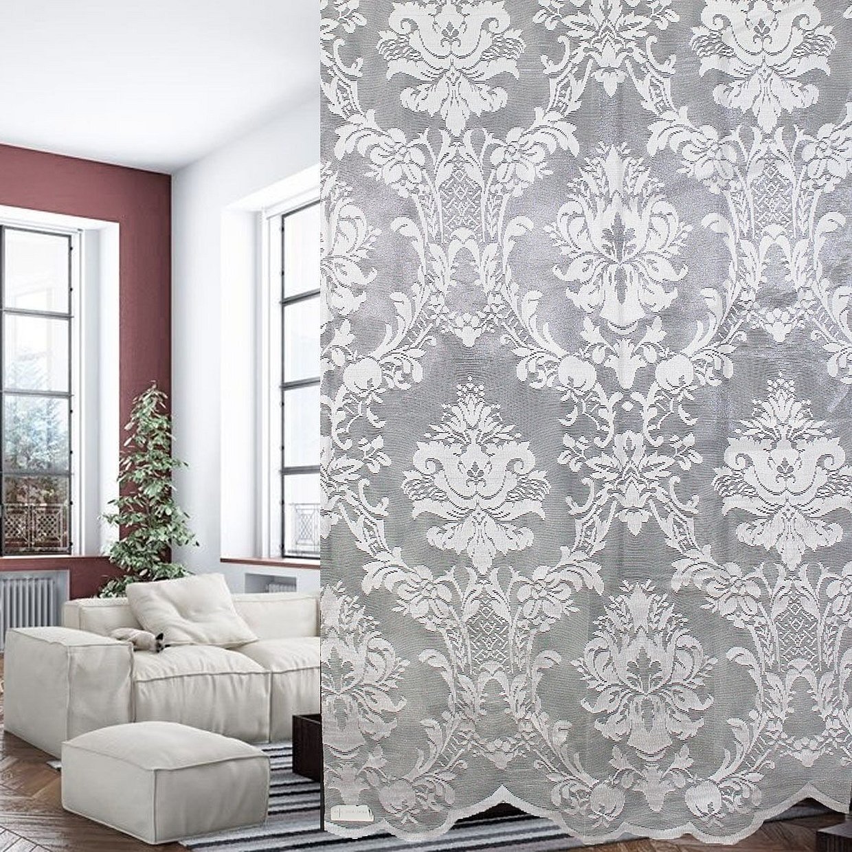 Cum arată tulul jacquard
