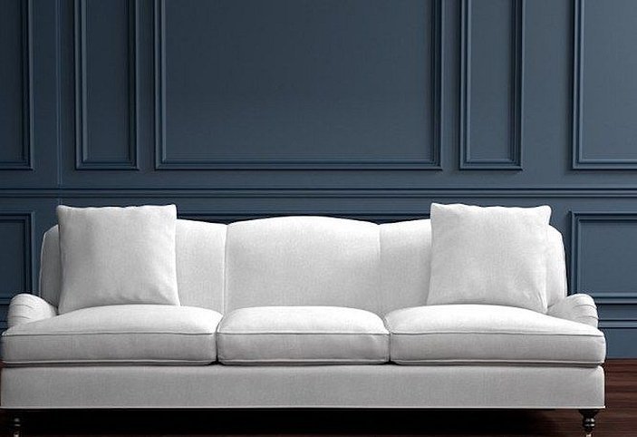 Hvit sofa