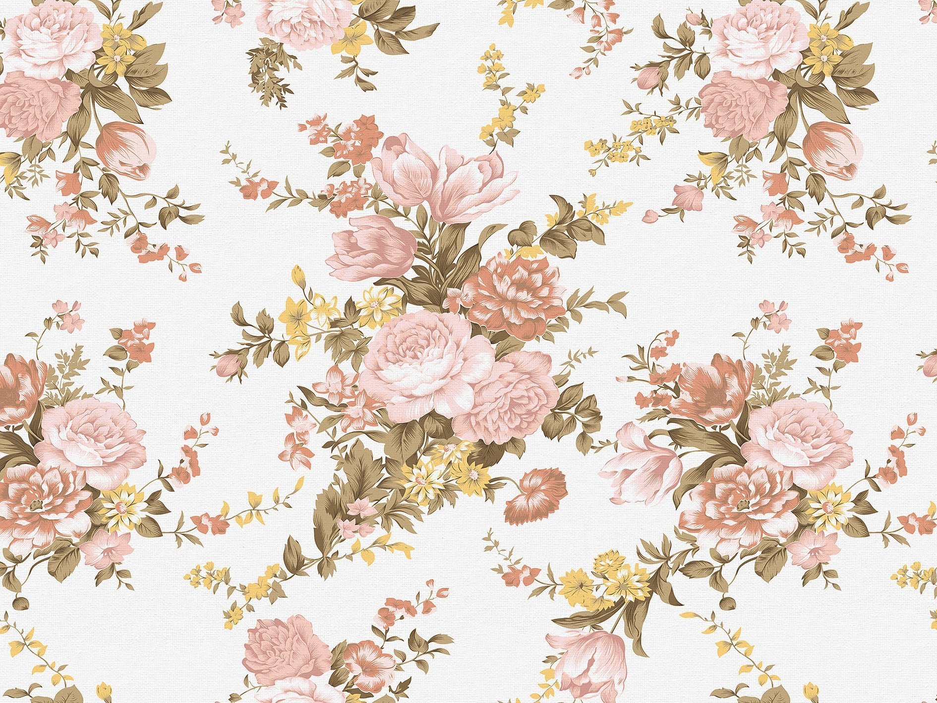 Blomstertrykk til barnerom