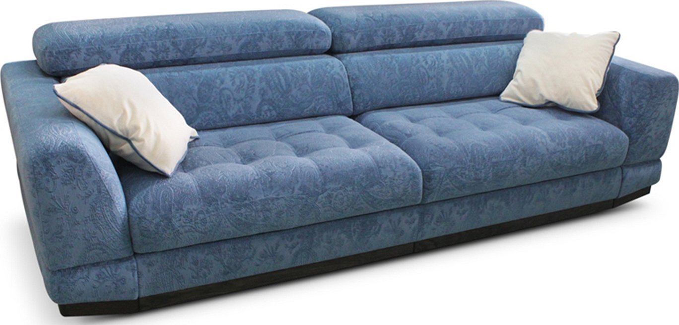 Sofa med flockmøbeltrekk