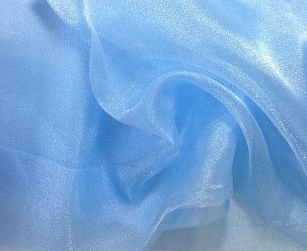 Organza i blått